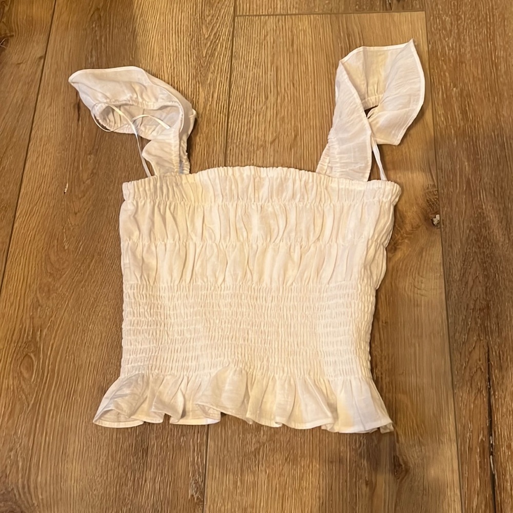 Ruffle crop top